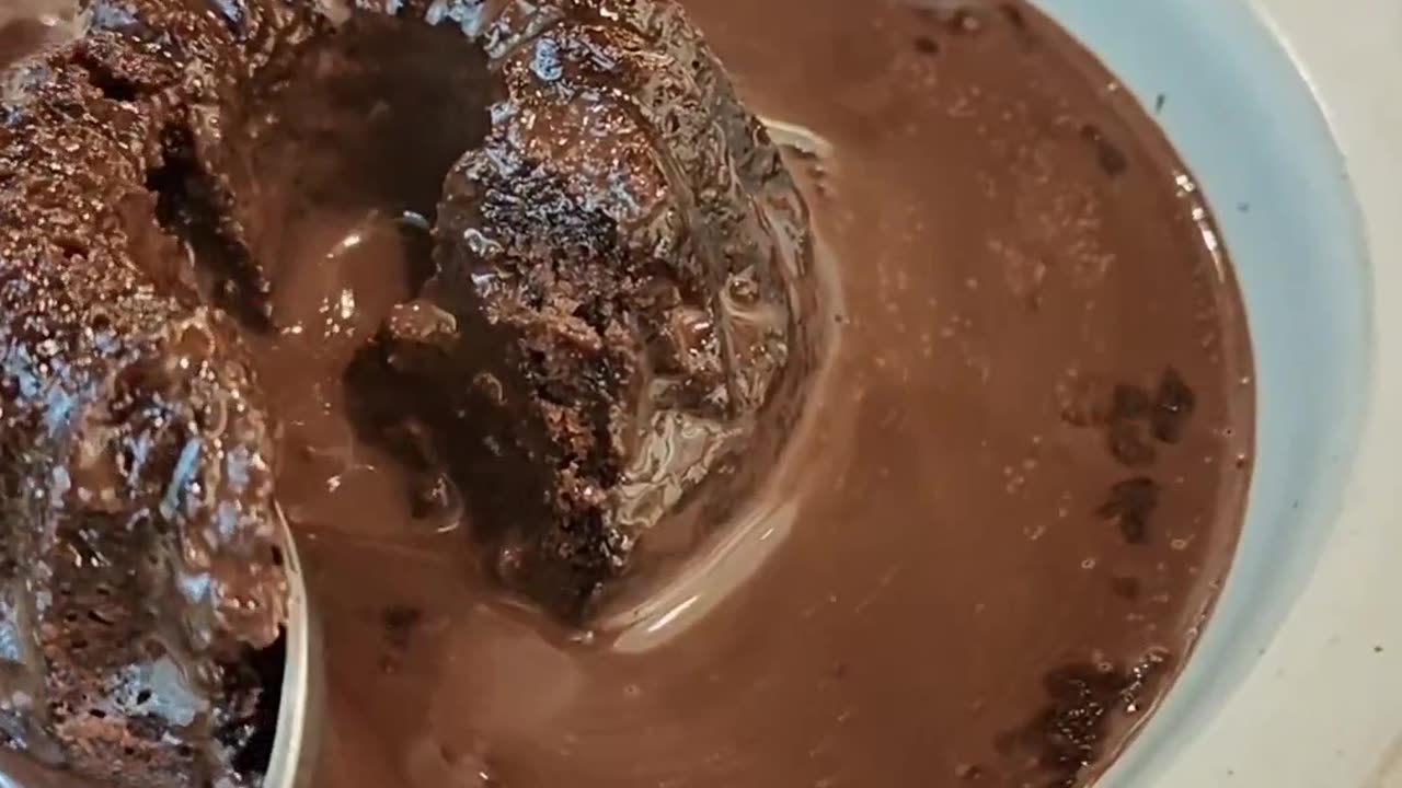 Chocolate lava cake viral hot chocolate