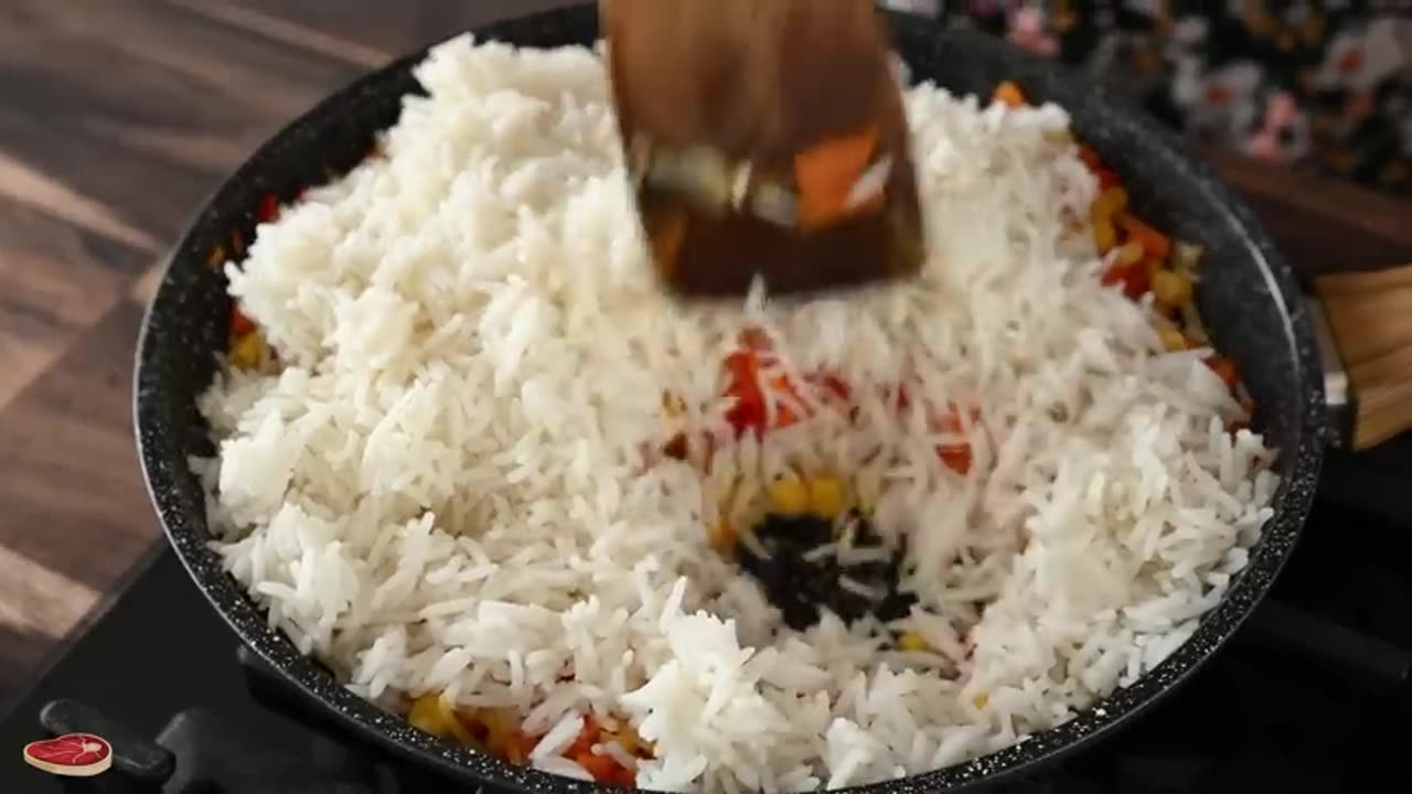 This recipe will drive you crazy! Chicken fillet with rice! Incredibly delicious recipe!