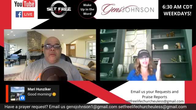 Episode #67 "Wake up in the Word" with Pastor Paul Ybarra and The Mindset Master, Gens Johnson