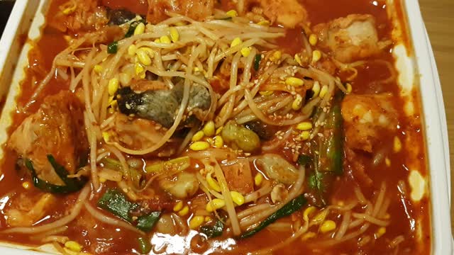 Korea delivery food - Agu zzim