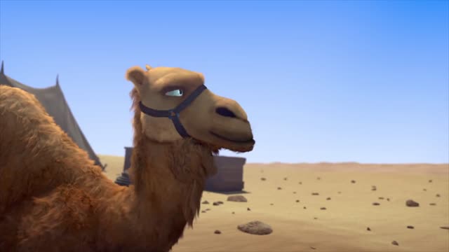 Mysterious Pyramid and the Camel