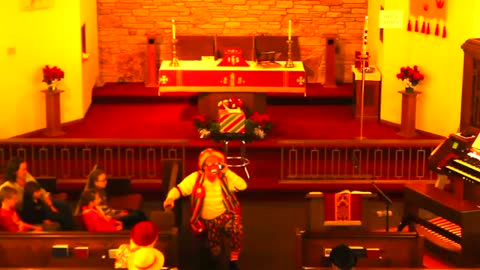 Honest Ananias clown skit