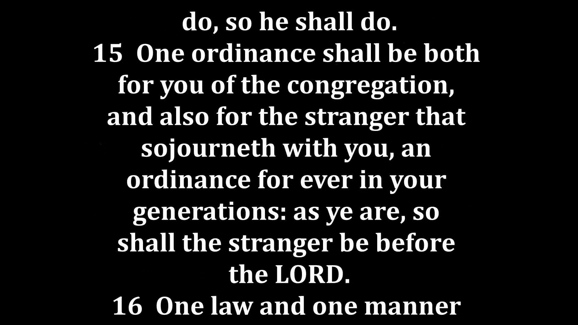 Numbers Chapter 15 Explained Numbers 15 King James version