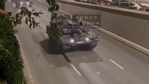 Incredible Footage of Polish Tanks Heading Towards the Border with Belarus