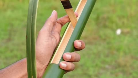 Bamboo creations with new bamboo stick idea