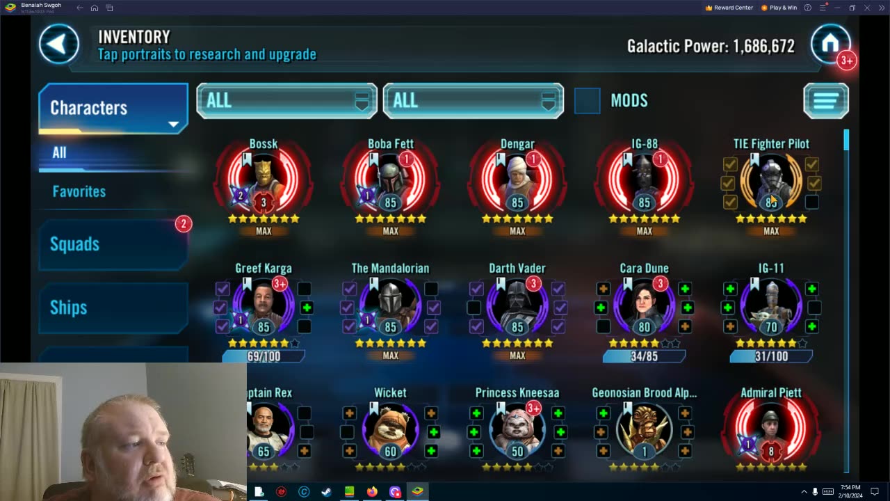 Star Wars Galaxy of Heroes F2P Day 278