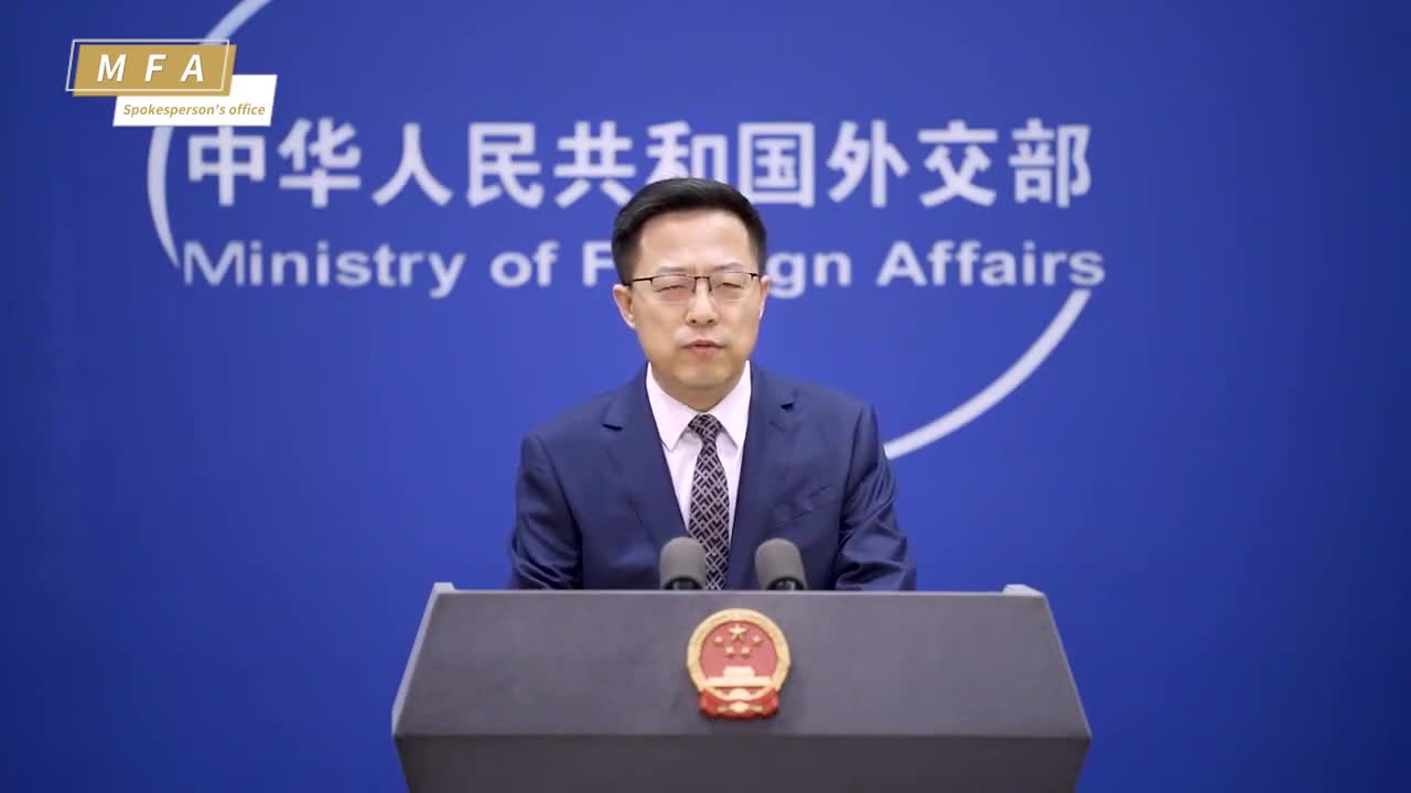 China's MFA on Biden's Disinformation Governance Board: