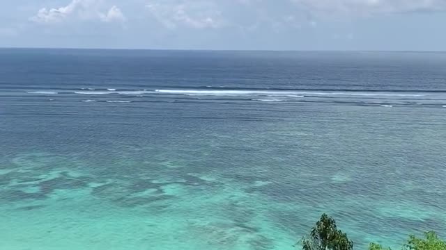 Mountain and sea scenery