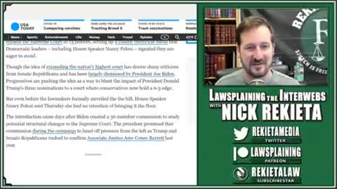 Democrats Plan to Add Four Justices - Pelosi Shoots it Down-