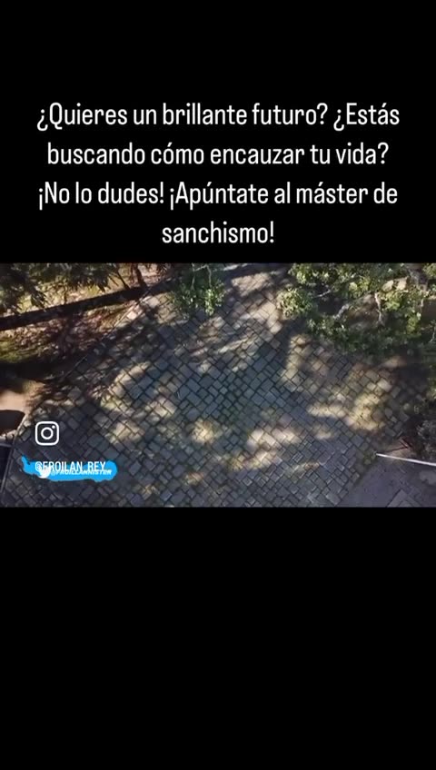 Sanchismo, sí, sí, sí. ❤️