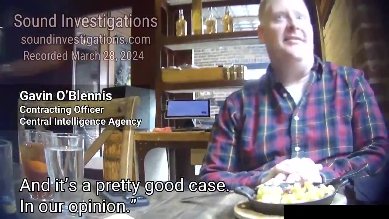 CIA Officer brags about putting journalists in jail.