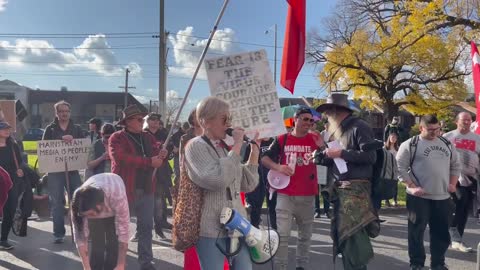 Melbourne Freedom Rally 18 June 2022