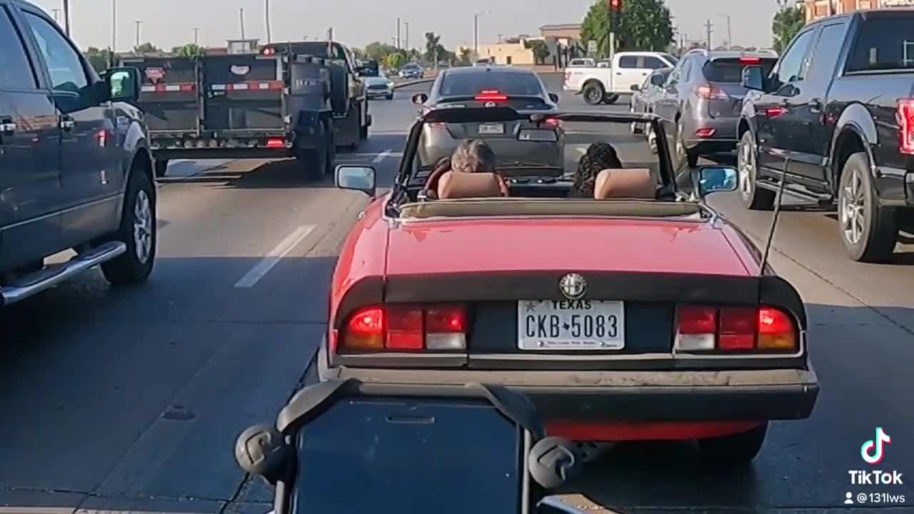 When the hot brunette in front of you is staring you down! 😂
