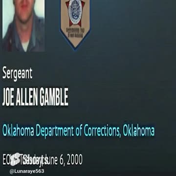 Sgt Joe Allen Gamble: DOC, OK