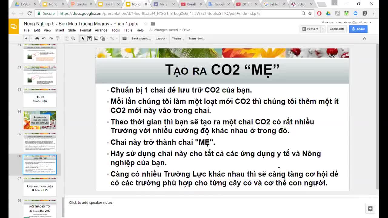 5. Lớp Nông Nghiệp Keshe Plasma Công Cộng 5