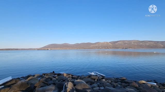 Oil Barges on the Hudson River.