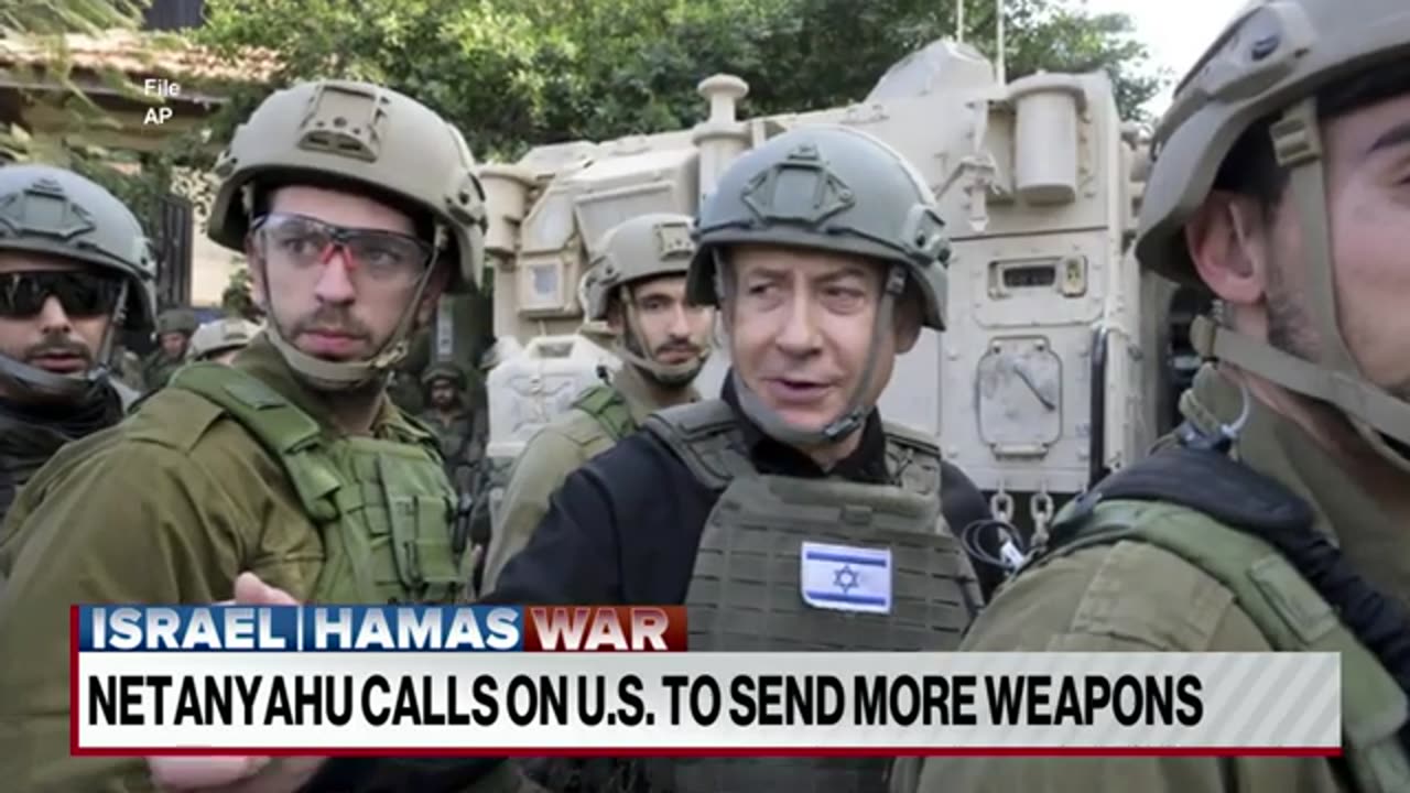 Netanyahu calls on U.S. to send more weapons to 'finish the job' in Israel-Hamas war ABC News