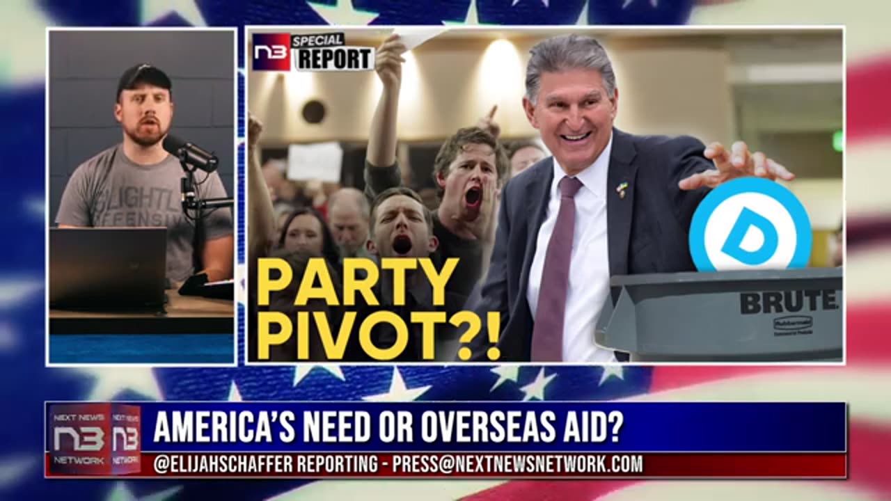 Next News Network - MANCHIN UNLEASHES STORM IN SENATE POWER PLAY