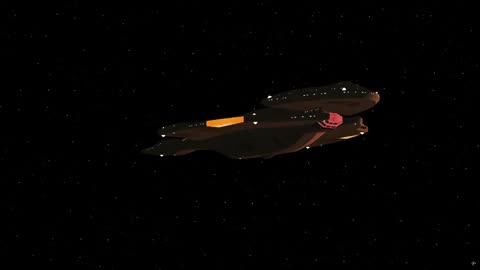 Cardassian Damar Class Engages Romulan Patrol