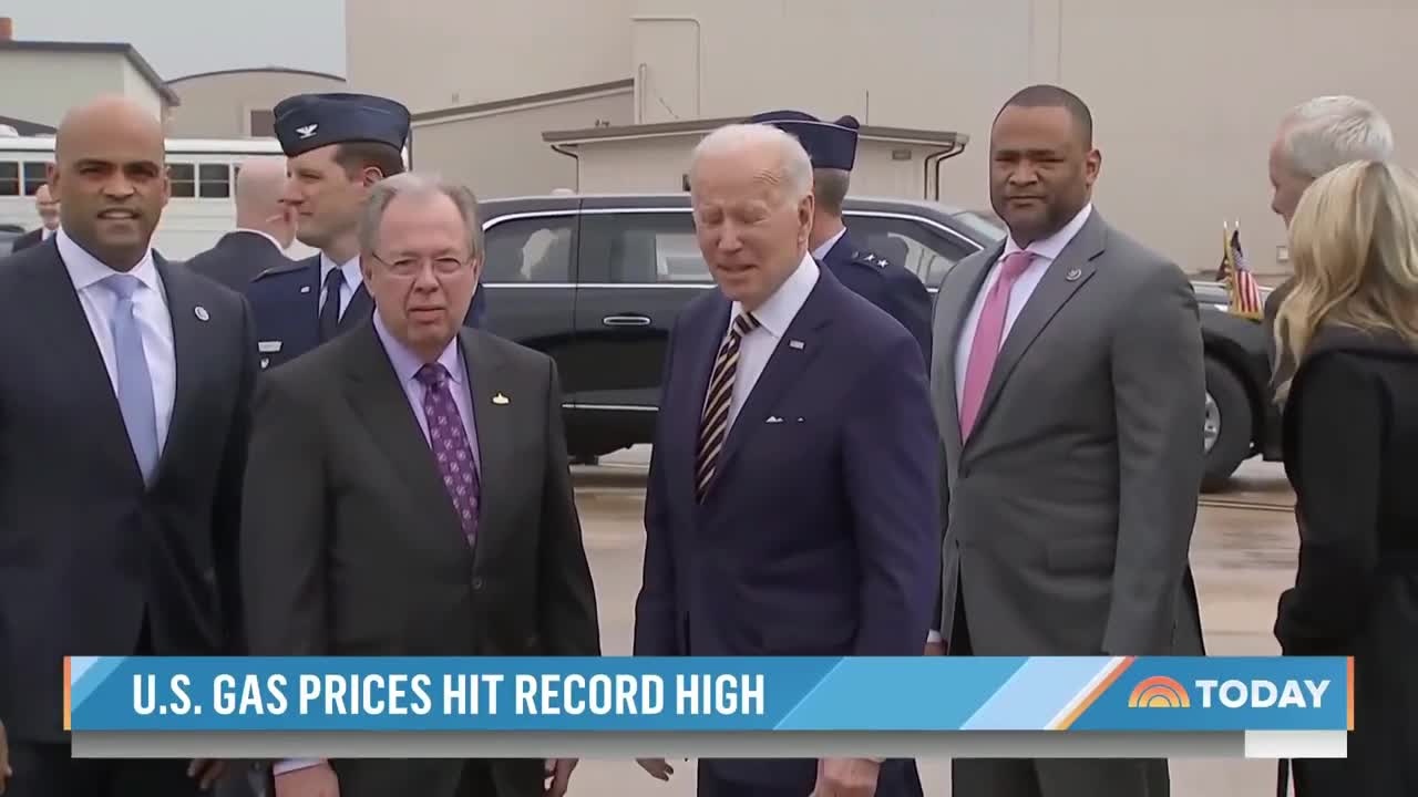 JOE BIDEN BLAME RUSSIA FOR INCREASE IN GAS PRICE