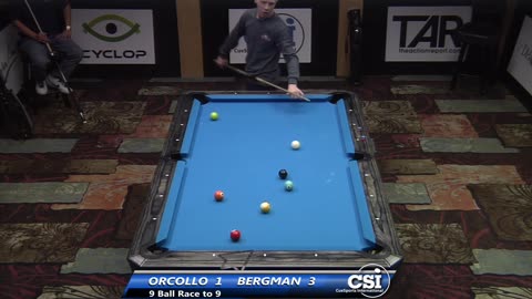 Justin Bergman vs Dennis Orcollo ▸ 2014 US Bar Table 9-Ball Championship