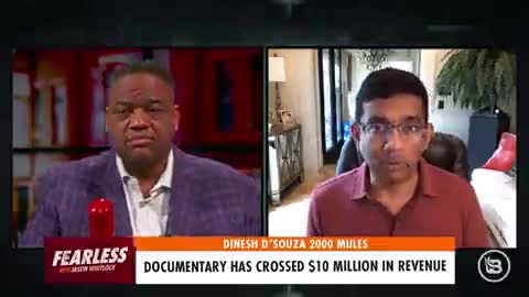 Dinesh D'souza talking about the impact of 2000 Mules