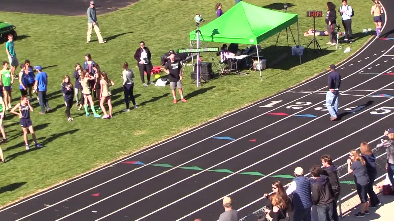 20190202 Charlotte City Championship - Girls 3200 meters