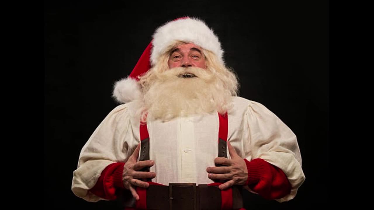 THE 'REAL' SANTA IS FAT AND JOLLY!