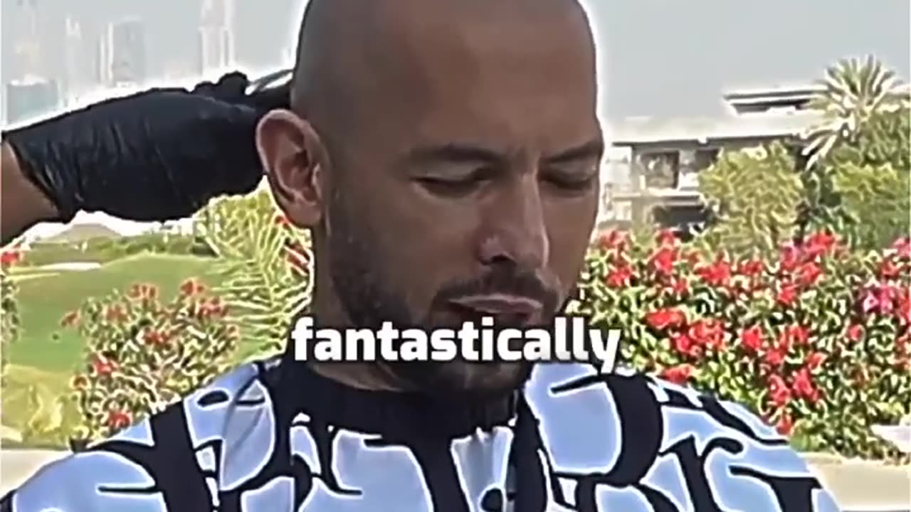 Andrew Tate Gives Advice To A Young Barber