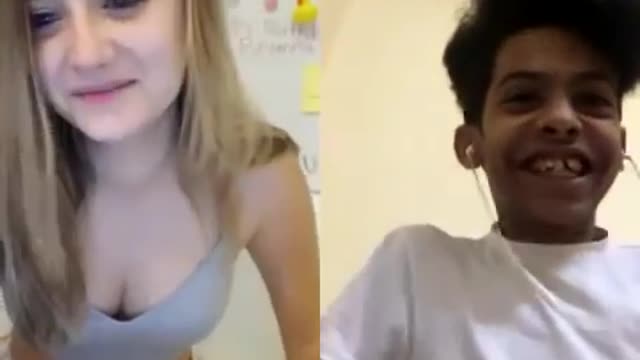 Arab guy meets White Girl