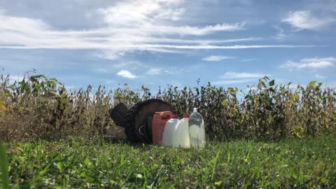 Shooting Mosin 91/30 into Bottles of Water