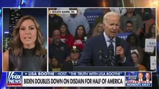 "He's A Terrible President. Even Worse Human Being.": Lisa Boothe RIPS INTO Biden