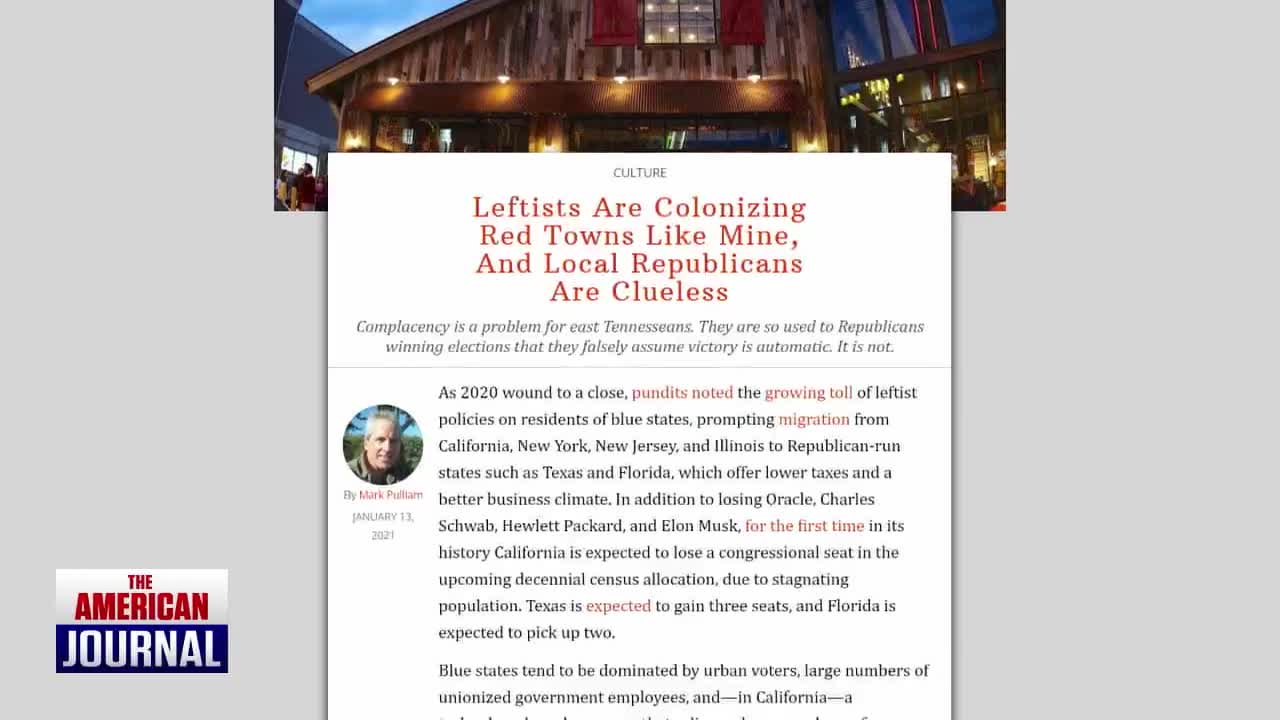 THE MOST IMPORTANT THING HAPPENING IN AMERICA IS NOT IN DC, IT’S IN SMALL CONSERVATIVE TOWNS!