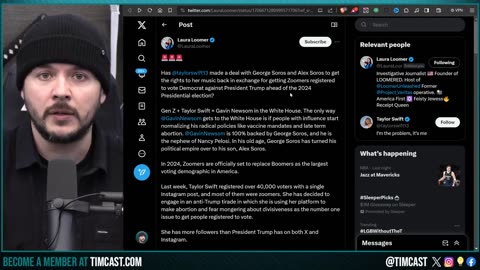 Taylor Swift HATES Soros Family, Weird Attempt To Get Trump Supporters Attacking Taylor IS A PSYOP