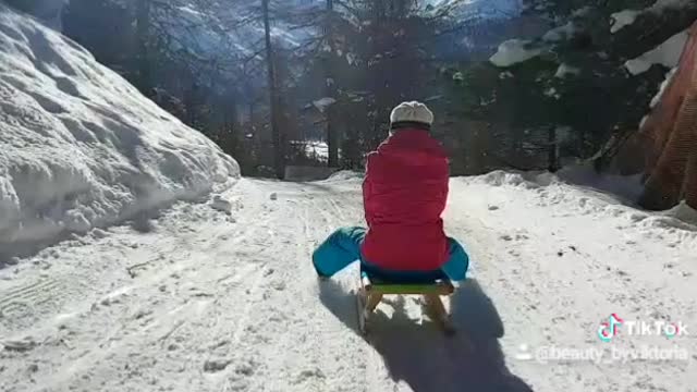 Winter in Switzerland, Pontresina, Engadin