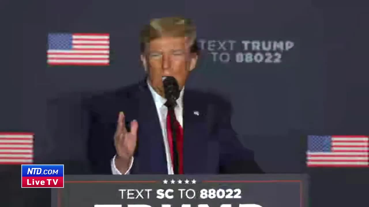 LIVE: Trump Campaigns in North Charleston, South Carolina