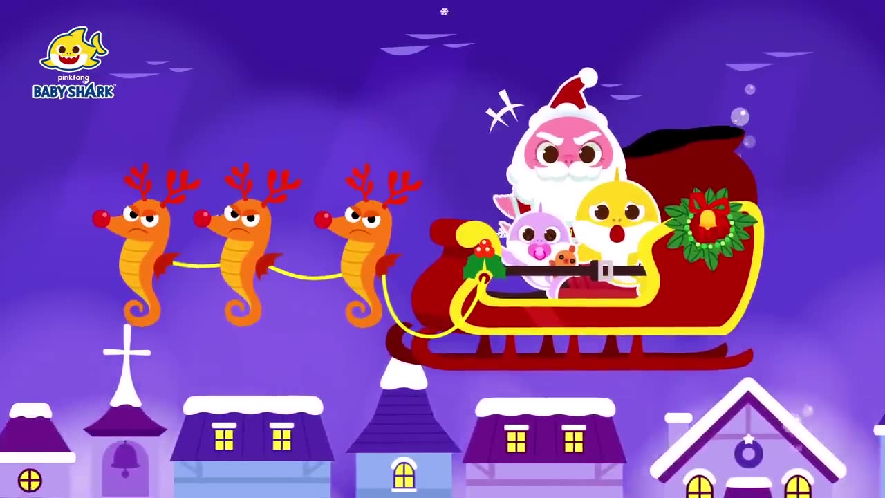 IS BABY SHARK NAUGHTY OR NICE THIS YEAR + COMPILATION ! CHRISTMAS SONG AND STORY ! BABY SHARK !!!!