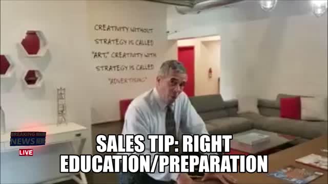 Sales Tip: You MUST Have the right EDUCATION & PREPARATION (PART TWO)