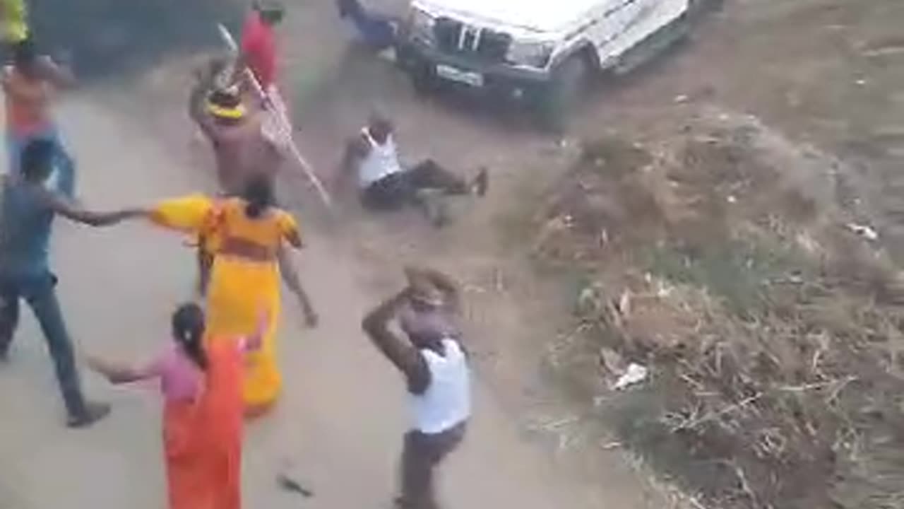 Fight in village