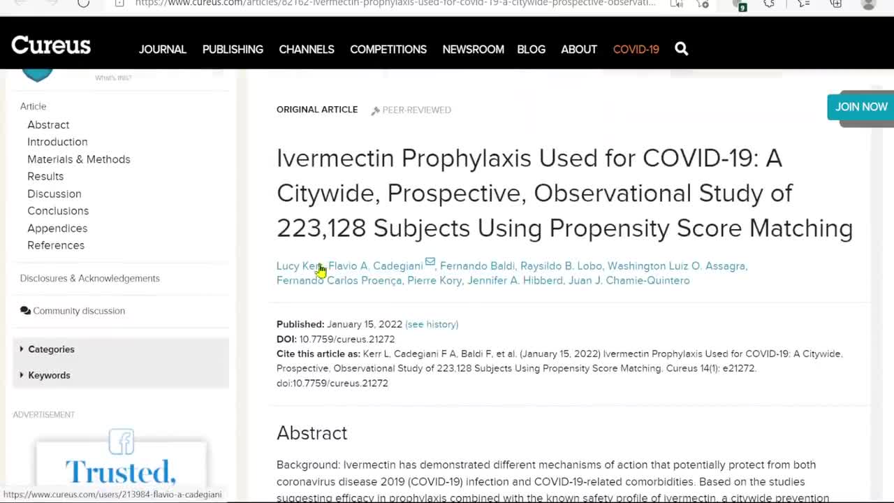 Ivermectin, more evidence. 70% MORE effective then even Remdesivir to CURE COVID