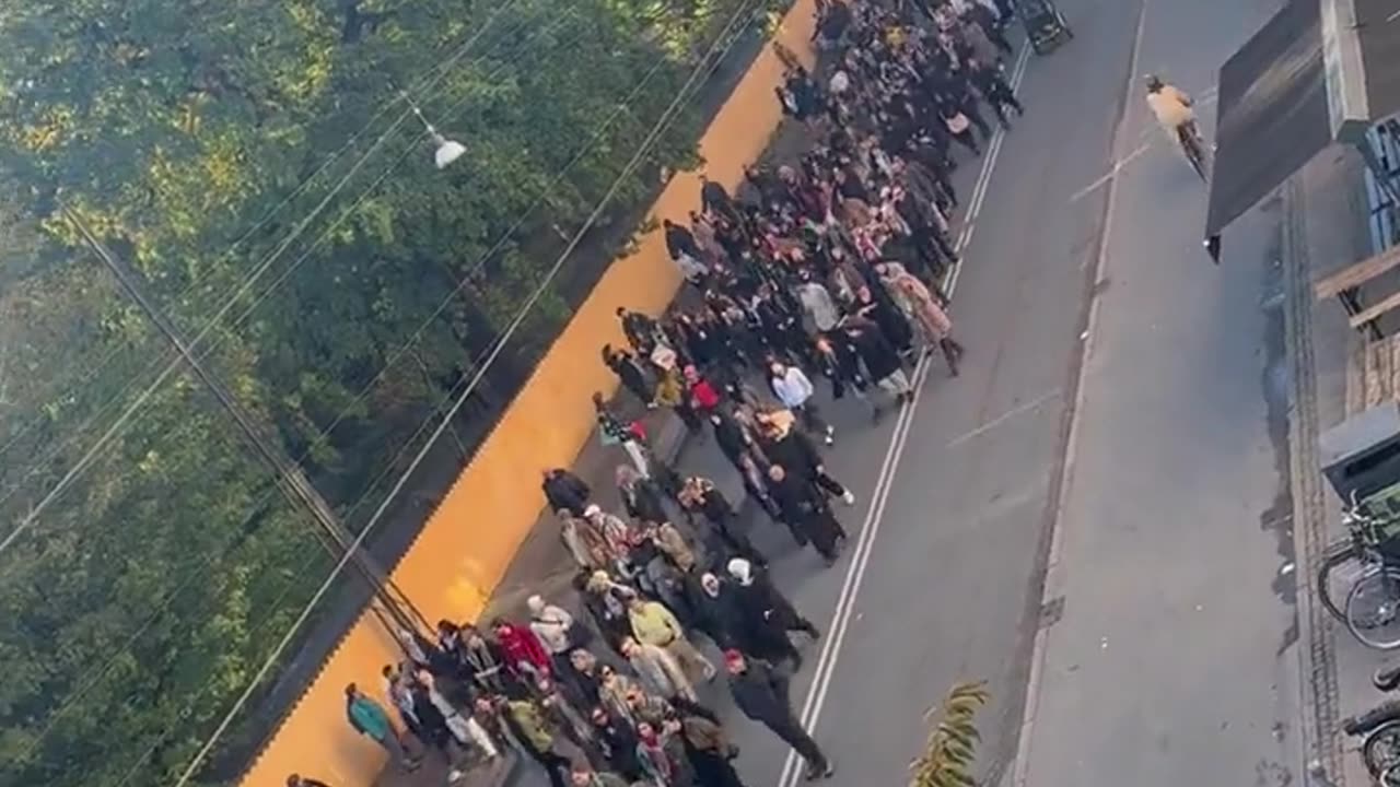 ►🇵🇸🇮🇱🚨Copenhagen, Denmark has seen a massive protest in solidarity with Palestine