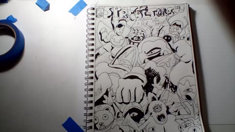 What's on my drawing table?