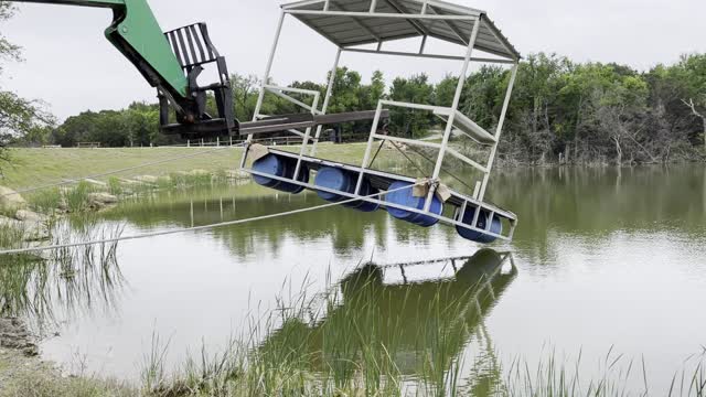 New Prefabricated Docks setup on Lake Godstone