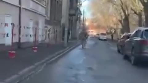 Ukrainian Man Escapes Conscription Officers