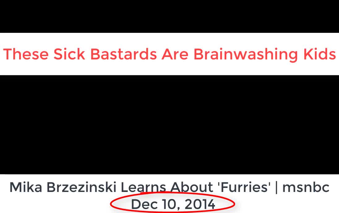 Furries - These Sickos Are brainwashing Our Kids