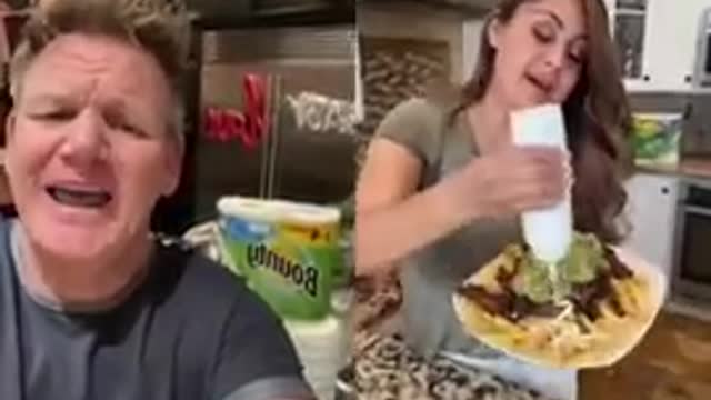 Gordon Ramsay reacts to TikTok cooking videos