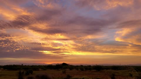 South East Arizona Sunrise July 2020