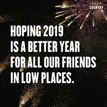 Hoping 2019 is a Better Year...