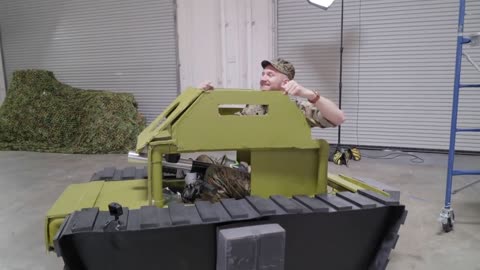 Tanks made of wood and metal