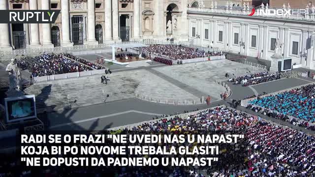 Promijenit će se tekst molitve Očenaš